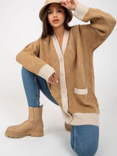 Svetr na zapínání  model 170816 Rue Paris 