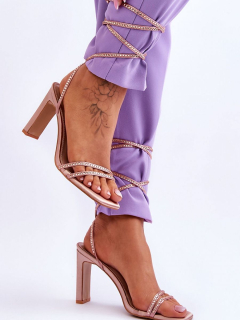 Sandály na šněrování model 179621 Step in style 