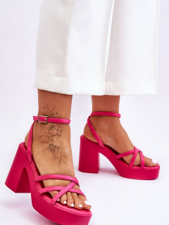 Sandály na podpatku  model 180544 Step in style 
