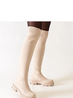 Kozačky na podpatku model 206443 Solea