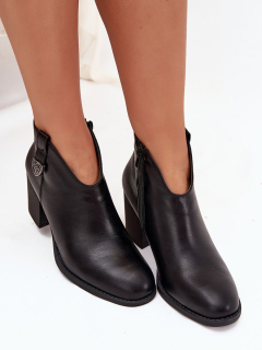 Boty na podpatku model 218062 Step in style