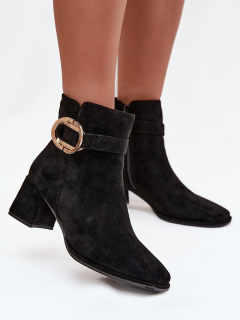 Boty na podpatku model 222523 Step in style